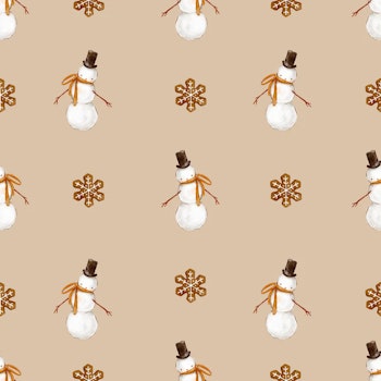 OD- Frosty Snowman Almond