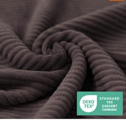 Cordjersey dark old mauve