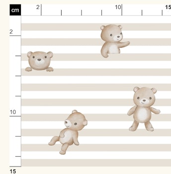 OD- Ben Teddy Beige Stripes
