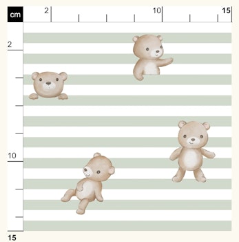 OD- Ben Teddy Green Stripes