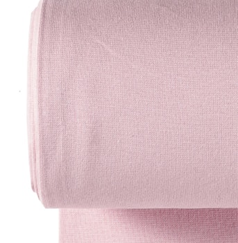 Baby pink rundstrikket ribb