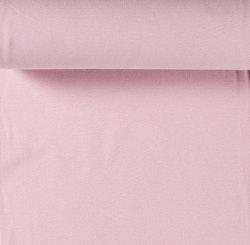 Baby pink rundstrikket ribb