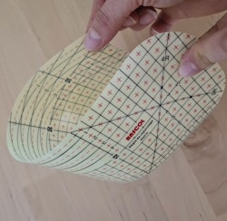 Strykelineal 30x10