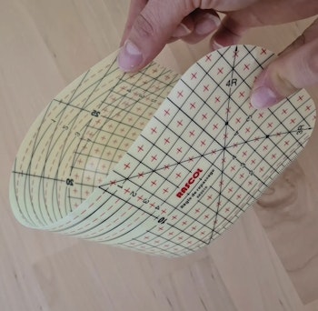 Strykelineal 30x10