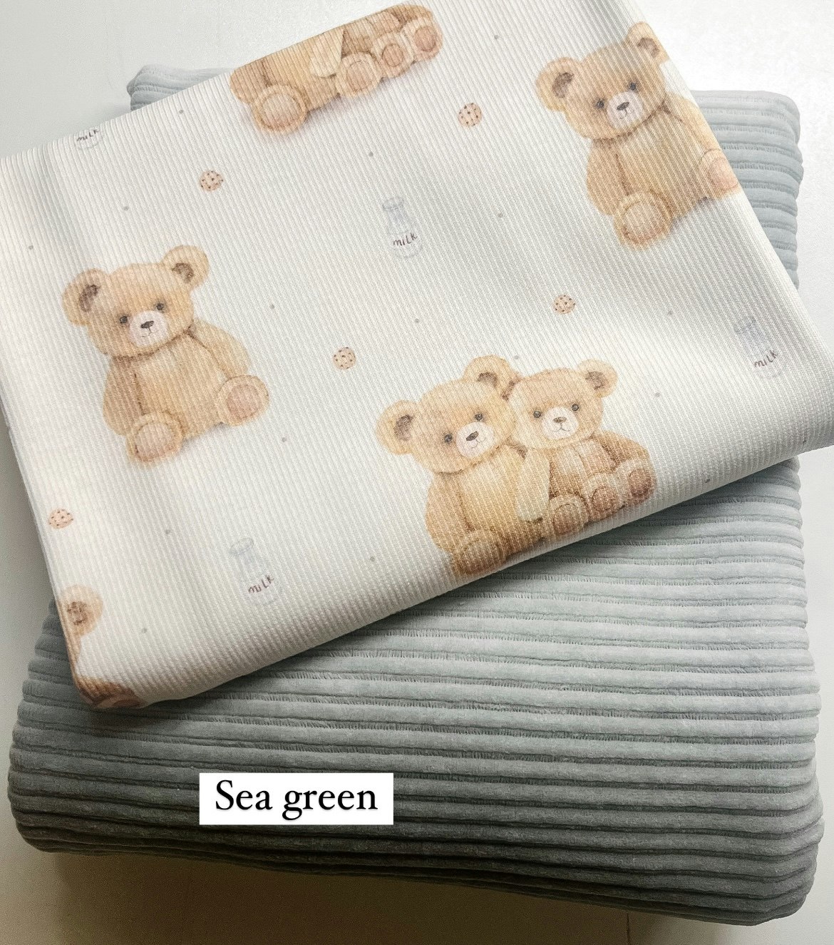 Søte teddybjørner ribbjersey