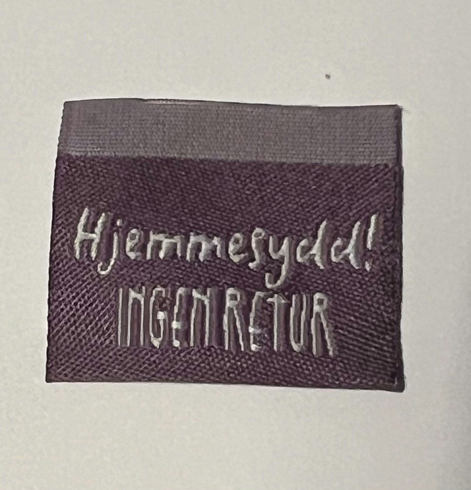 Hjemmesydd, ingen retur