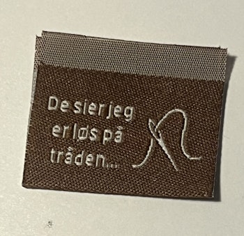 De sier jeg er løs på tråden