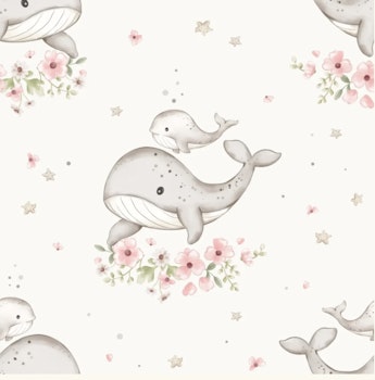 Whale and baby jerse