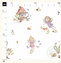 Forest Fairies White Brush Jersey