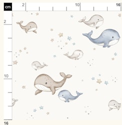 Jersey whale pod offwhite
