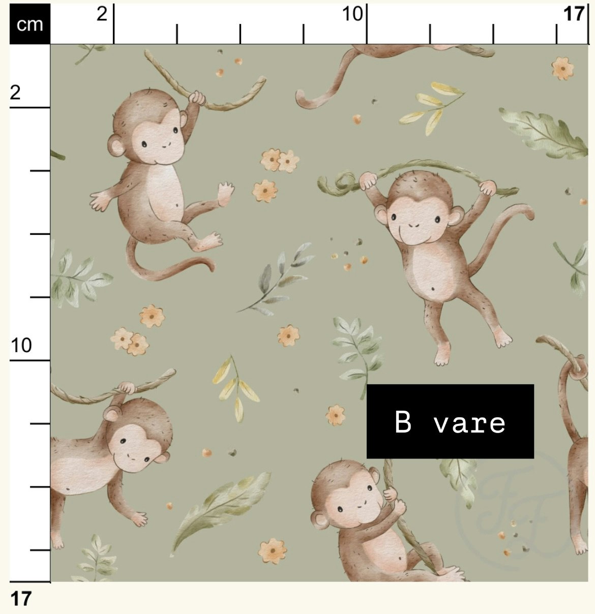 Monkyes olive jersey b vare