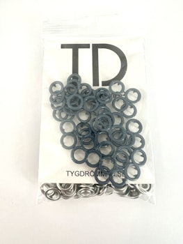 TD trykknapper storpakk blue