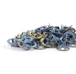 TD trykknapper blue