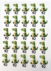 DTF størrelsesmerker dino str 92