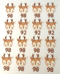 DTF str merker bambi 98 og 92