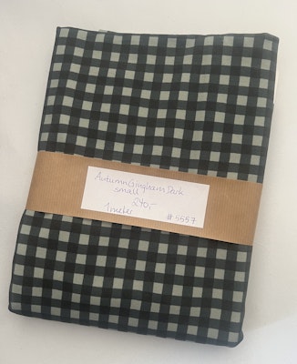 Autumn Gingham Dark Small 1 meter