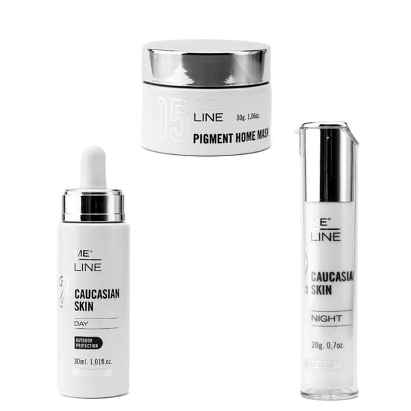 Kjøp bestselgerne 02 Caucasian Skin DAY + 02 Caucasian Skin NIGHT + Pigment Home Mask