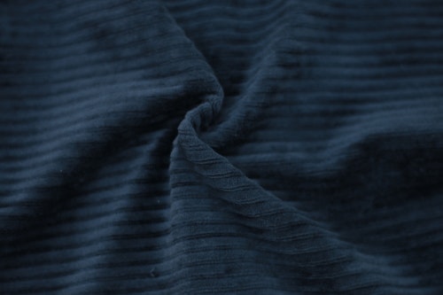Big Knit corduroy Jersey Black