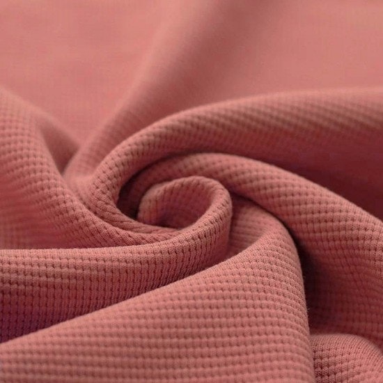 Våffeljersey Clay Pink