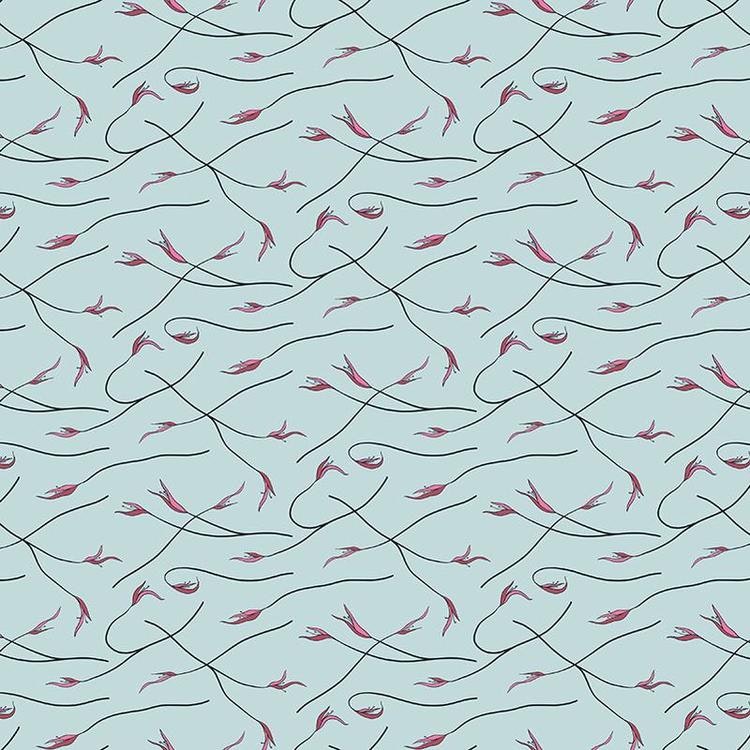 Quilters Cotton Whispy Grass Jungle Green