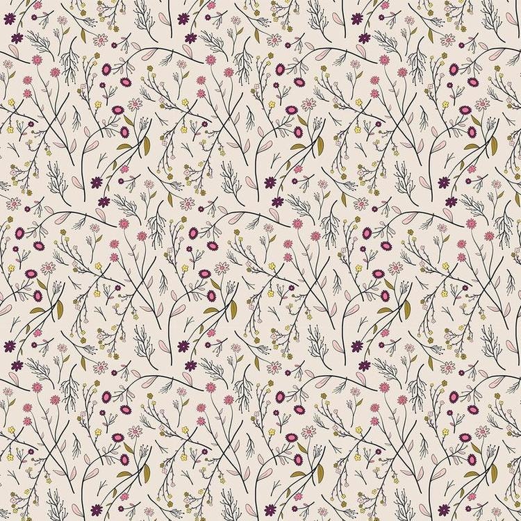 Quilters Cotton Floral Springs Summer Sunshine