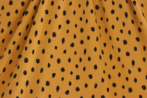 Soft Sweat Mustard Dots