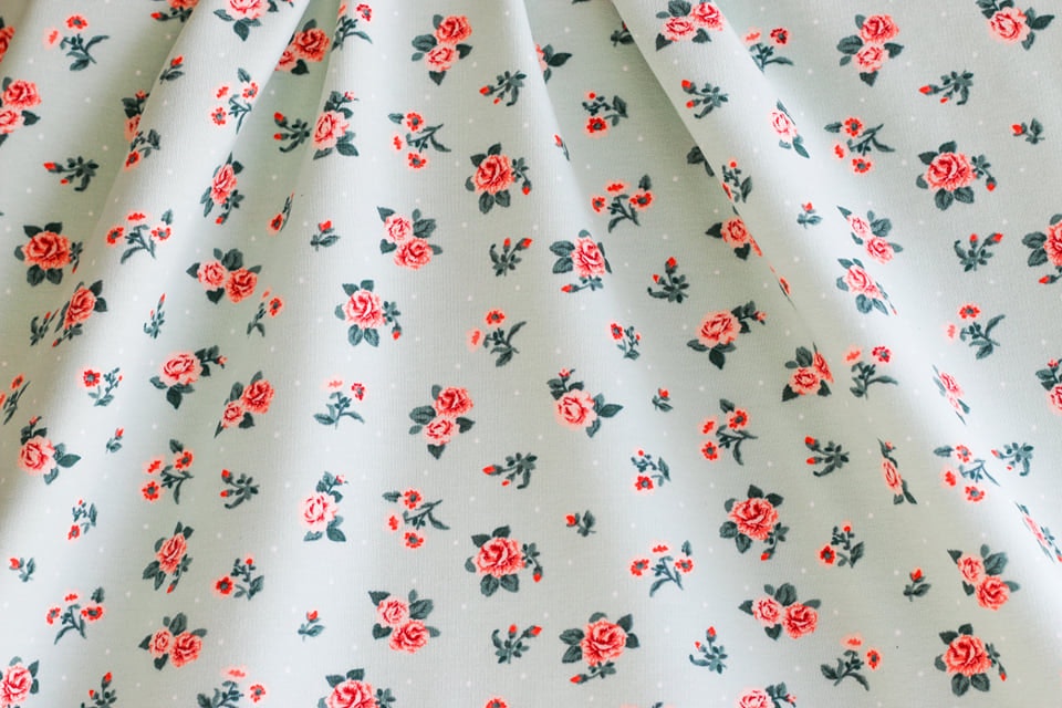 Soft Sweat Minty Roses