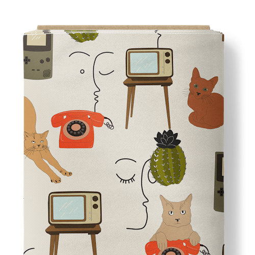 Jersey Retro Cats