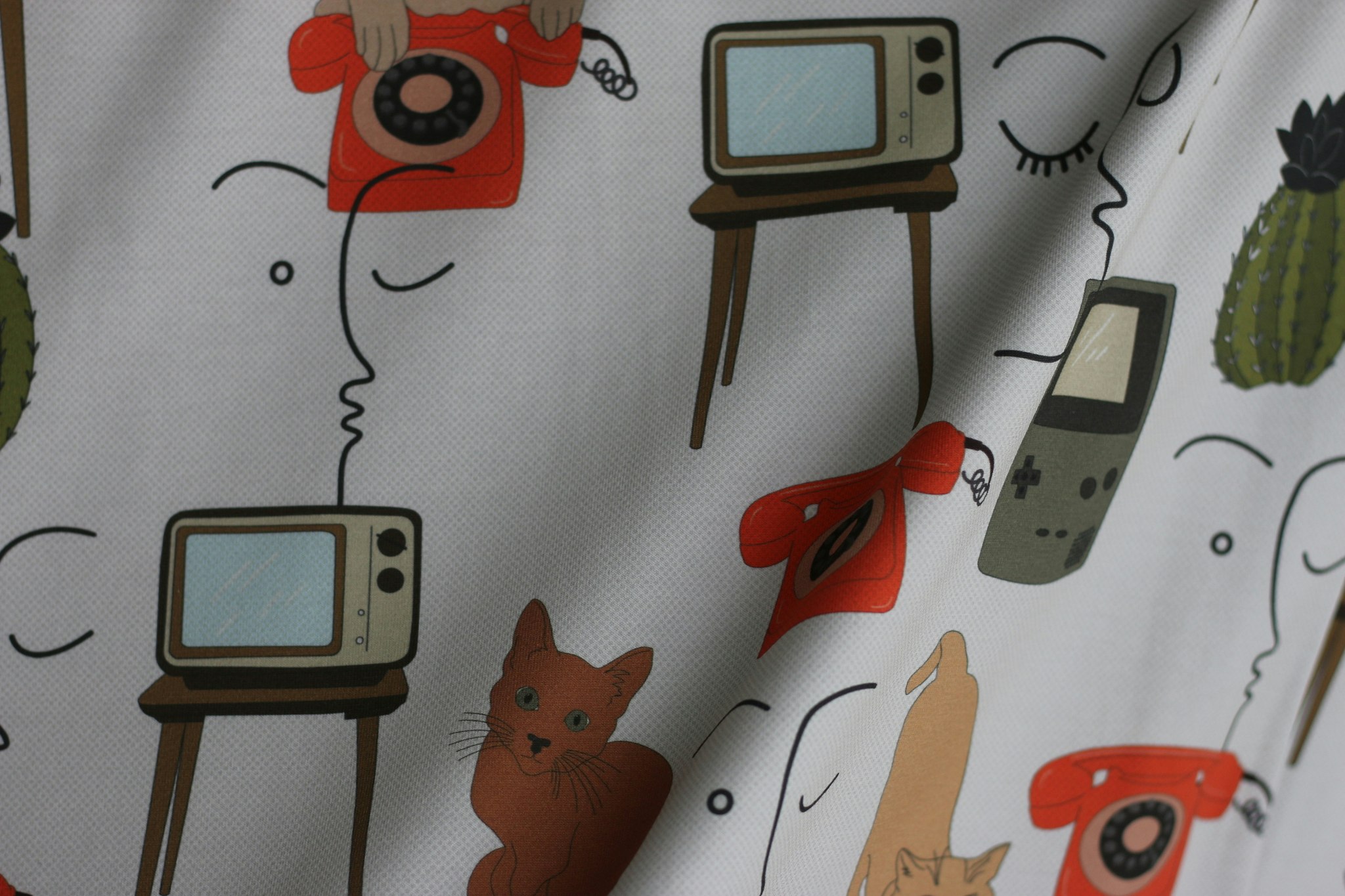 Jersey Retro Cats