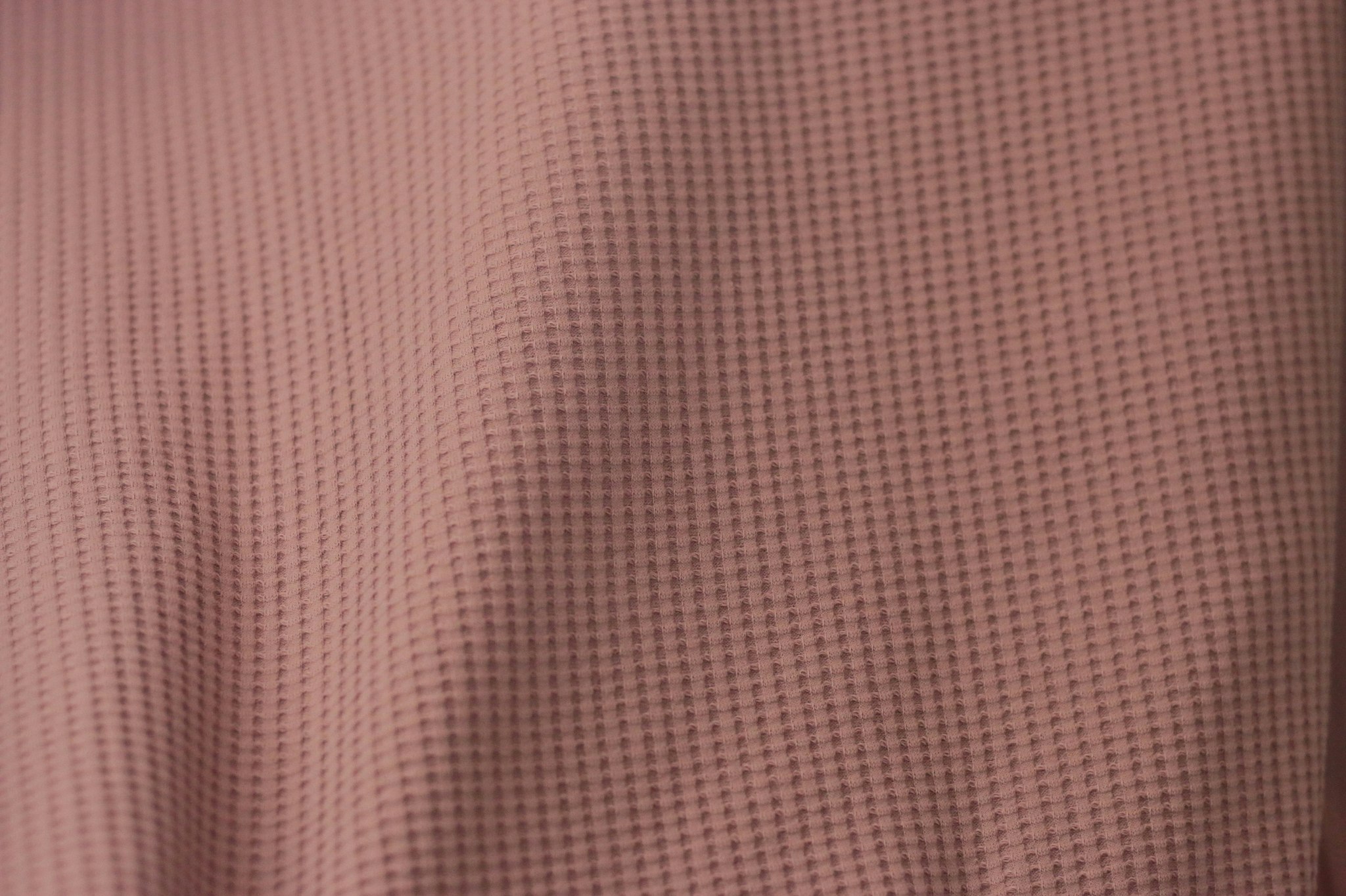 Våffeljersey Washed Pink