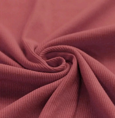 Rib Knit Jersey Raspberry