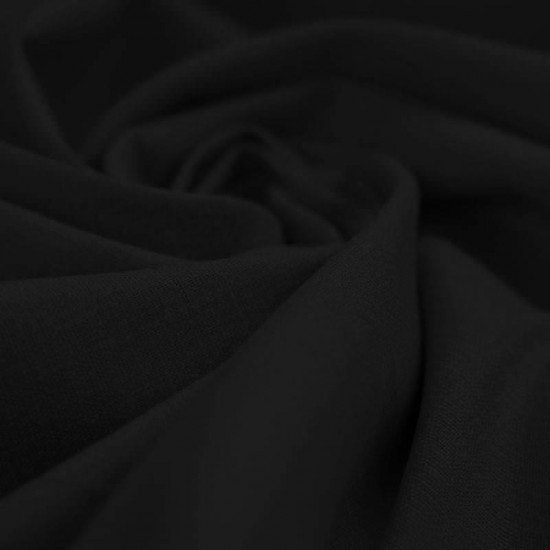 Stretch Linne Black