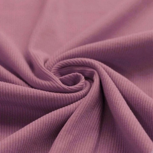 Rib Knit Jersey Old Lilac