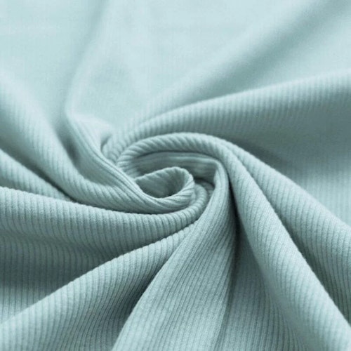 Rib Knit Jersey Sea Green