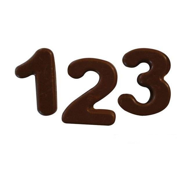 Chokladform i Silikon Siffror