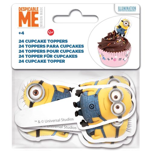 Cupcake Toppers Minioner