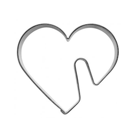 Pepparkaksform Hjärta på mugg