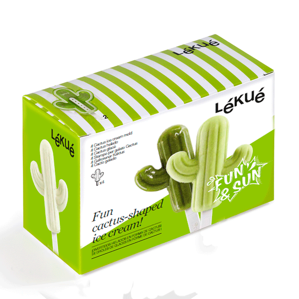 Lékué Glassform Kaktus 4-pack