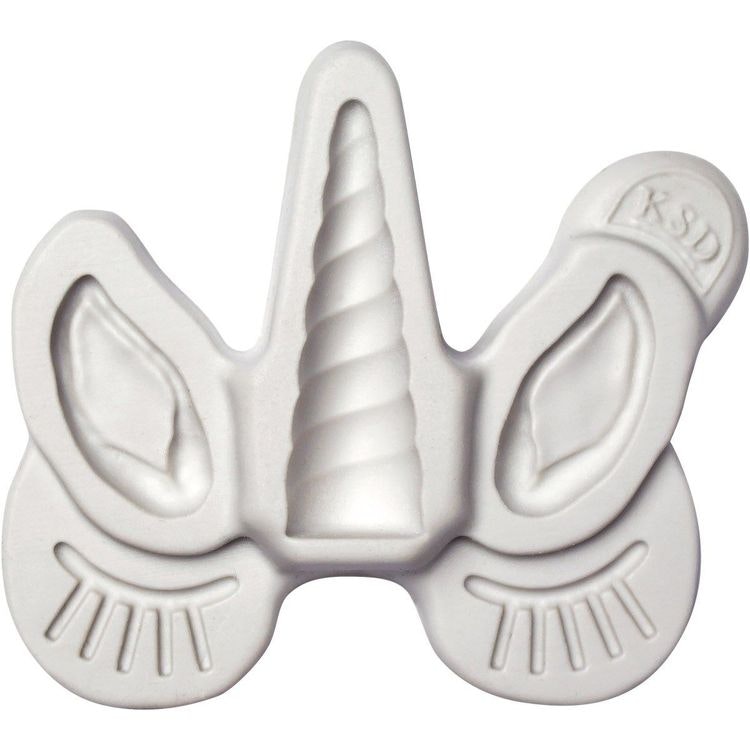 Silikonform Unicorn Cupcakes - Öron, Horn och Ögonfransar