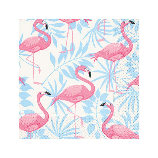 Servetter Flamingo Garden