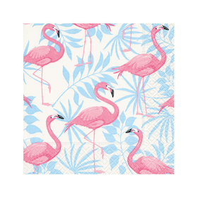 Servetter Flamingo Garden