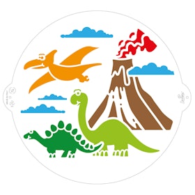 Schablon Dinosaurier 25 cm
