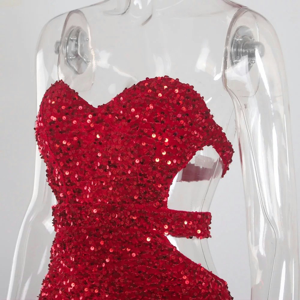 Tessa sequin gown