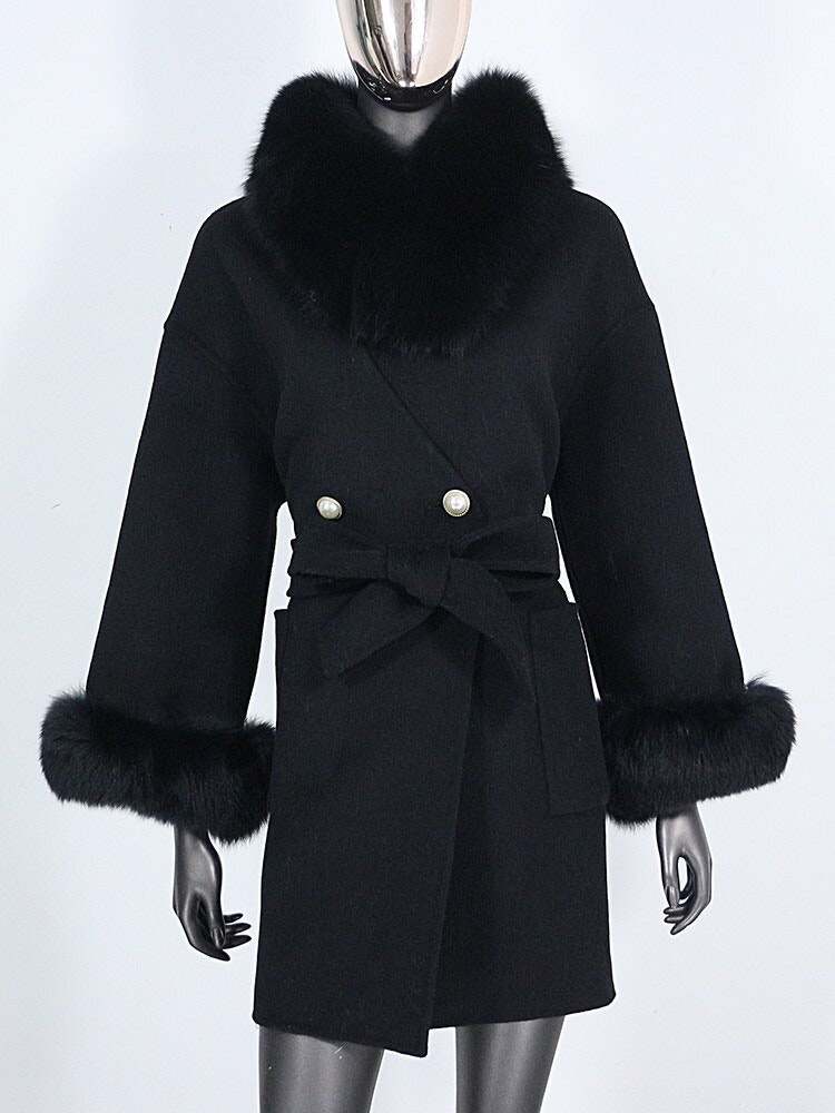 Johanna coat- black