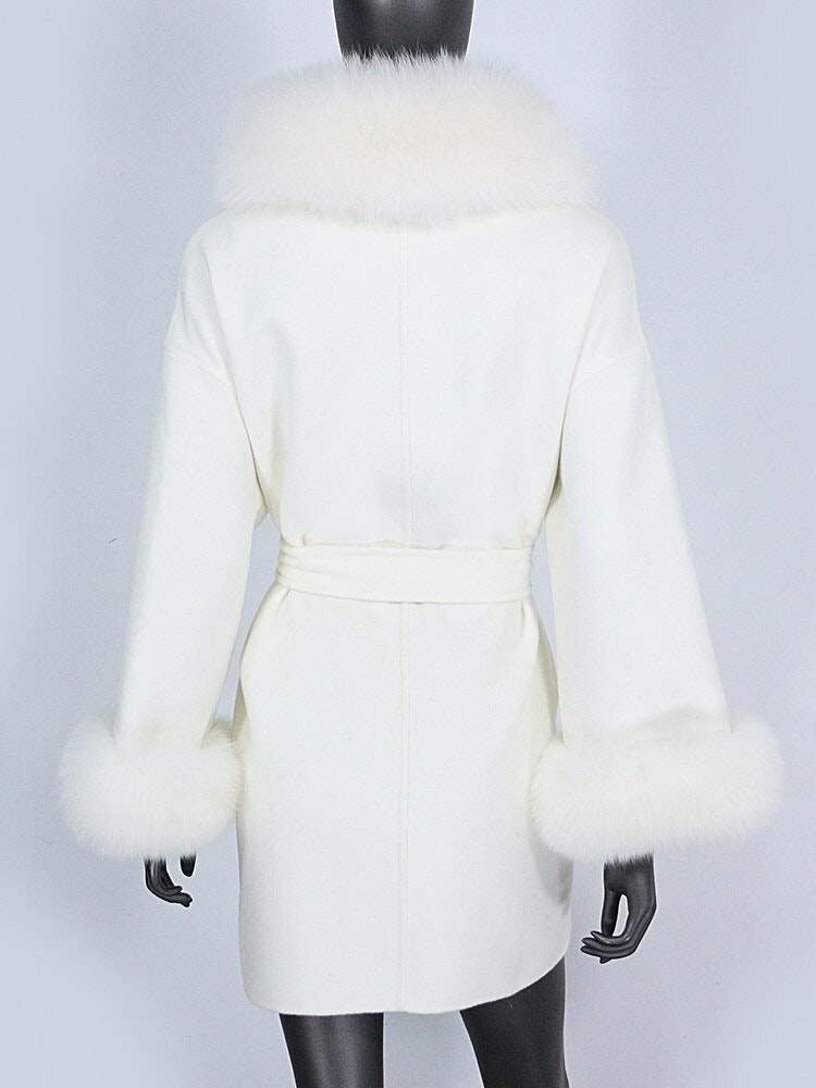 Johanna coat- white