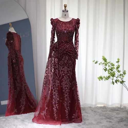 Taylor gown- ruby red