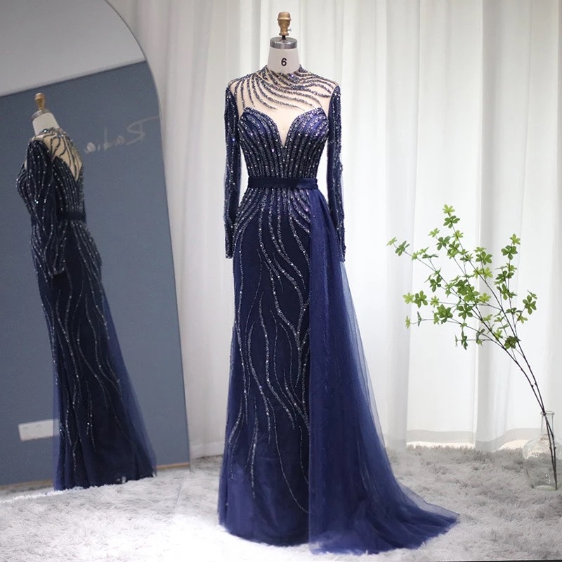 Christina gown- blue magic