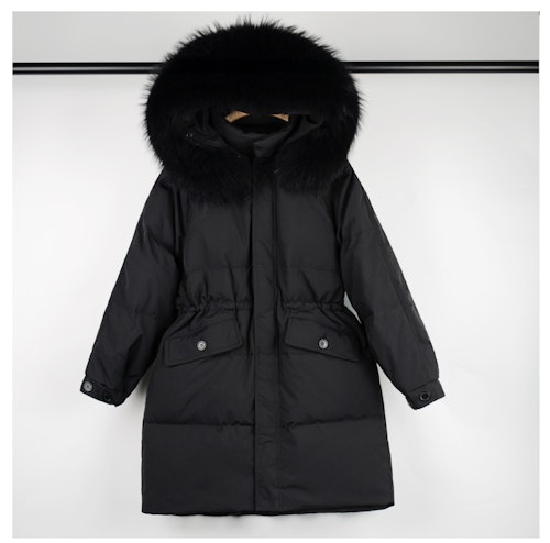 Karina down coat- black