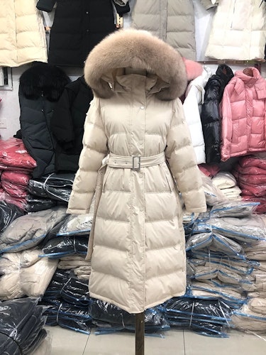 Mika down coat- cream