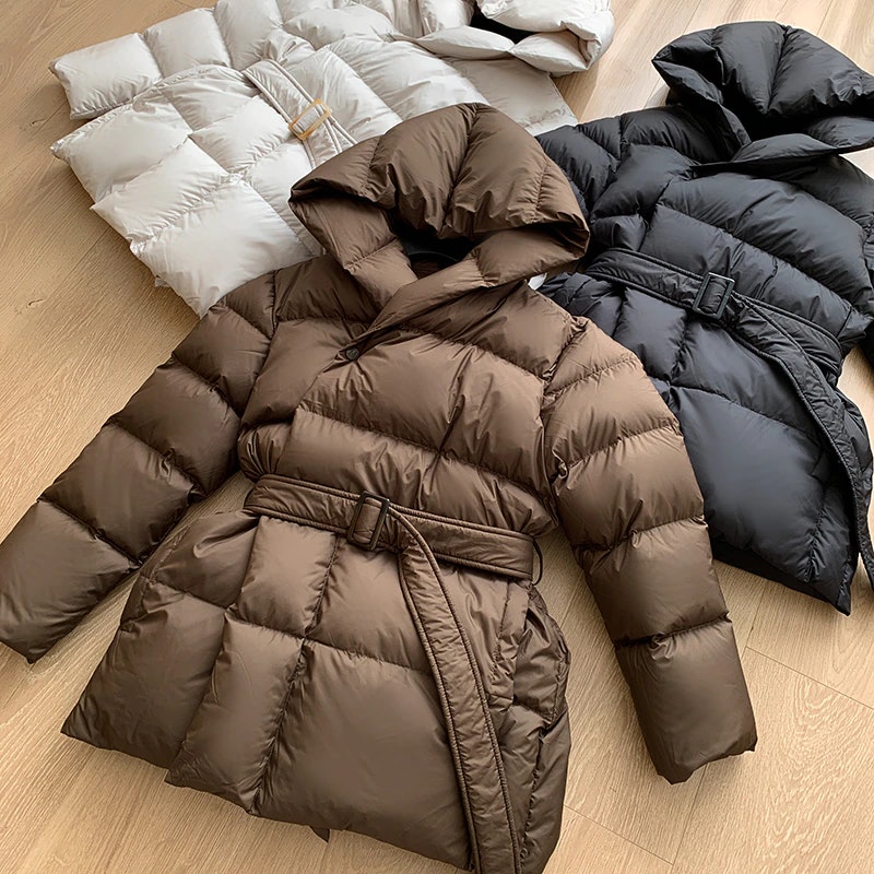 Amara down jacket- brown